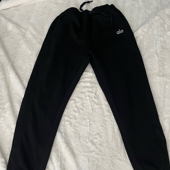 ALO Yoga Pants - ALO Yoga Charcoal Joggers